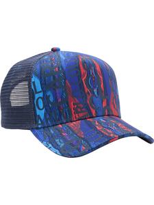 Бейсболка Carlo Colucci Trucker Cominato, королевский синий