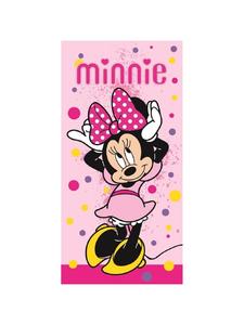 Disney Minnie Mouse Мягкое пляжное полотенце Disney с изображением Минни Маус - впитывающее банное полотенце розового цвета