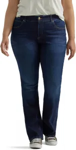 Lee Женские джинсы Plus-Size Flex Motion Regular Fit Bootcut