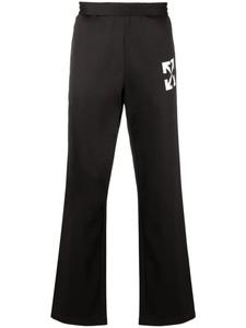 Off-White спортивные брюки с логотипом Arrows, черный