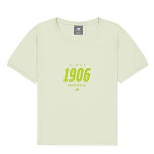 Футболка 1906 SS25 женская New Balance, светло-зеленый