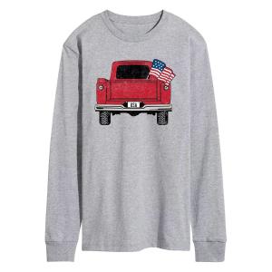 Мужская футболка с длинными рукавами и рисунком USA Truck Licensed Character