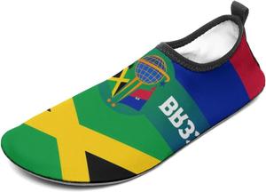 Пляжная обувь Calculay Guyana - Trinidad с флагом Кейптауна (5x3 фута), обувь для плавания и пляжа для мужчин и женщин, обувь для йоги в бассейне, кроссовки для серфинга, 9/10women,7/8men Style-10