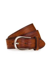 Кожаный ремень B.Belt, цвет cognac