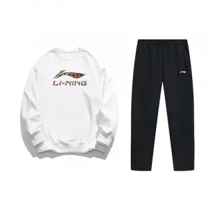 LINING Повседневная спортивная одежда унисекс бело-черная
