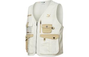 Жилет мужской Off White Puma, кремовый