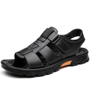 Sonno Пляжные сандалии мужские коричневые, чёрные — чёрные, цвет Black