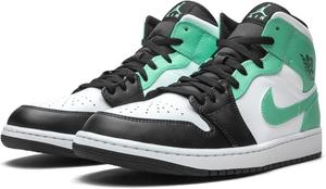 Баскетбольные кроссовки Nike Air Jordan 1 Mid для мужчин, Green White