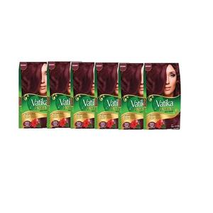 Краска для волос Vatika Henna с кондиционером Beautiful Overtone 18 пакетиков по 10 г Dabur