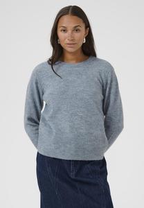 Джемпер Kaffe CREW NECK, Windward Blue Melange/Mottled Blue