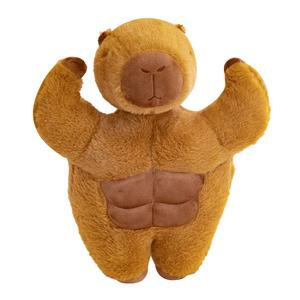Плюшевая кукла Muscle Capybara Dolls высотой 55 см OLOEY