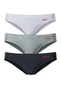 Трусы s.Oliver, mottled grey/Black/Off white