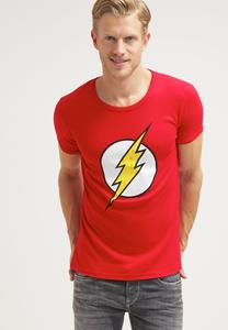 Футболка с принтом FLASH LOGOSHIRT, цвет red