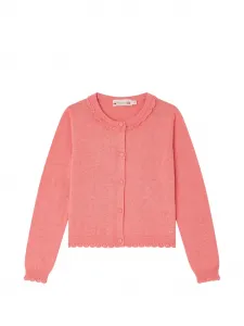 Кардиган Larita с фестонами Bonpoint, розовый