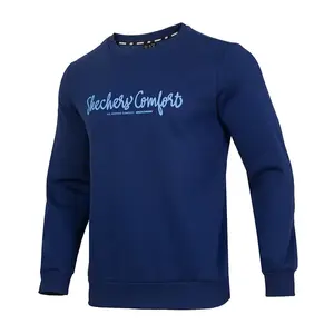 Skechers Яркая повседневная коллекция спортивный стиль жизни толстовка Unisex Medieval Blue