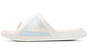 Шлепанцы серии Guochuang мужские холщовые белые розовые Peak