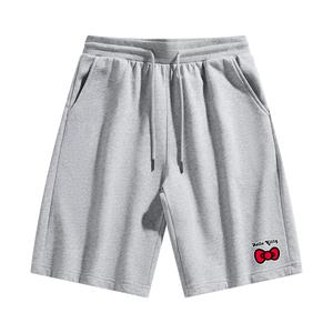 Шорты Casual Unisex Hello Kitty Sanrio, серый