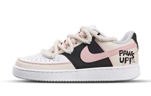 Court Vision 1 Cool Claw Declaration Low top женские скейтборд кроссовки Nike, розовый