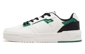 Кеды мужские, обувь для скейтбординга низкая белый/зеленый 361°