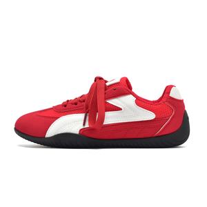 Circle small Дышащие сбалансированные легкие женские низкие кеды с полным покрытием красные, цвет Red