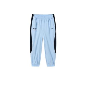 Детские вязаные спортивные штаны PUMA, синий