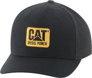 Caterpillar мужская кепка Design Mark Diesel, черная, универсальный размер