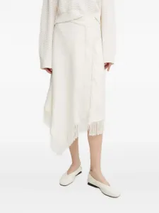 Асимметричная миди-юбка Amelie A.L.C., нейтральный