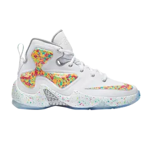 Кроссовки Nike LeBron 13 QS 'Fruity Pebbles', белый