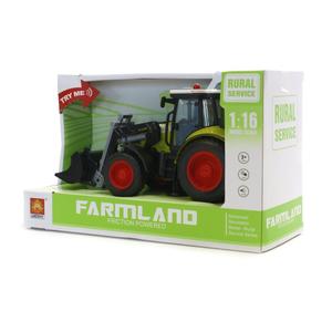 Трактор с экскаватором, сельскохозяйственной машиной, световым звуком Midex