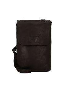 Сумка через плечо Submarine кожаная 15 см HAROLD'S, черный