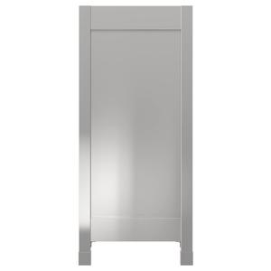 Крышка с ножками IKEA, 39x88 см, цвет stainless steel
