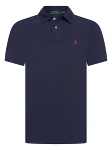 Рубашка поло с логотипом Polo Pony Polo Ralph Lauren Kids, синий