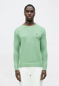 Хлопковый свитер с круглым вырезом Polo Ralph Lauren, Outback Green