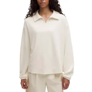 Футболка-поло Softstreme женская Lululemon, светло-айвори белый/ltiv