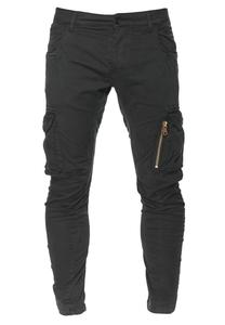 Зауженные брюки-карго Le Temps Des Cerises ALBAN, черный