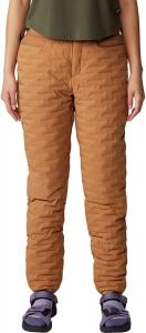 Женские облегченные брюки Mountain Hardwear Stretchdown, Copper Clay