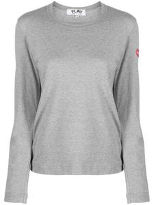 Футболка из коллаборации с the Artist Invader Comme Des Garçons Play, серый