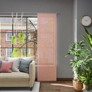 Нейтекс для вас! Раздвижная штора «Libre-ECO», (1 шт.), экологичная, на заказ Neutex For You!, цвет koralle