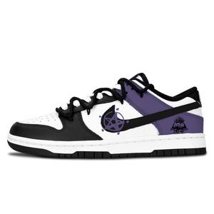 Nike Dunk Black White, Gothic Magic устойчивые к истиранию низкие кроссовки для скейтбординга Unisex Purple