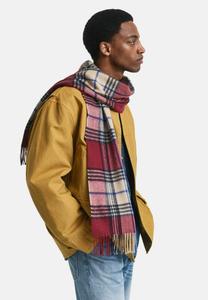 Шарф GANT CHECKED , Plumped Red/Red