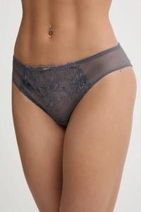 Стринги fleurs Chantelle, серый