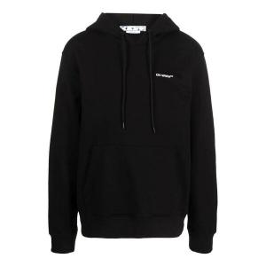 Толстовка Men's OFF-WHITE FW22 Diagonal Stripes Printing Long Sleeves Black, черный