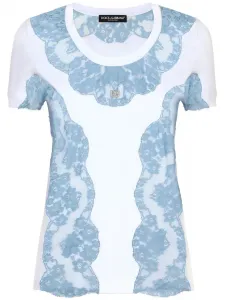 Футболка со шнурками Dolce & Gabbana, белый