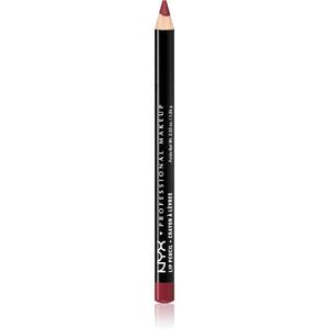 NYX Professional Makeup Slim Lip Pencil точный карандаш для губ оттенка 817 Hot Red 1 г