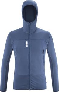 Толстовка MILLET Mountain Fleece Fusion Grid Hoodie MIV9024, темный деним