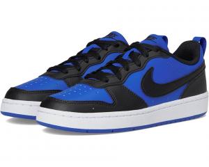 Детские кроссовки Nike Kids Court Borough Low Recraft (Big Kid), Game Royal/Black/White