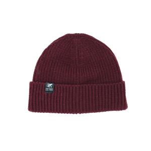 SURF MONKEY Вязаная шапка с подгибом / один размер (каштаново-коричневый)