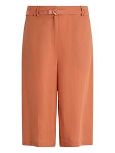 Шорты-бермуды из льняной смеси LIU JO, оранжевый
