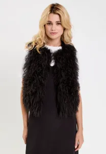 Ärmellos kurz geschnitten жилет Cache Cache, Noir