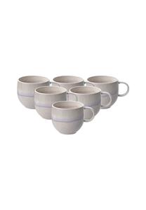 Набор кружек Perlemor Like by Villeroy & Boch, 290 мл, 6 штук, бежевый